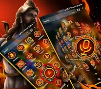 Lord Shiva Launcher Theme Tangkapan skrin 1