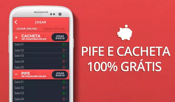 PifeON - Pife e Cacheta online Ekran Görüntüsü 1