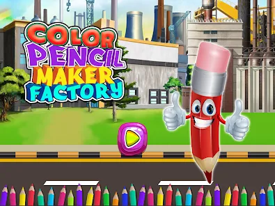 Color Pencil Maker Factory Ekran Görüntüsü 0