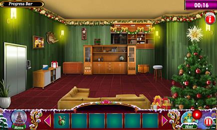 Christmas Room Escape Holidays स्क्रीनशॉट 1