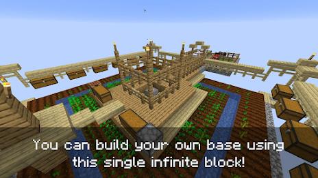 One block survival for MCPE 스크린샷 3