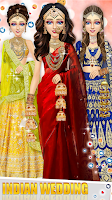 Indian Wedding Lehenga Game 스크린샷 1