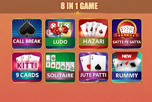 Call Break Ludo & Gin offline স্ক্রিনশট 3