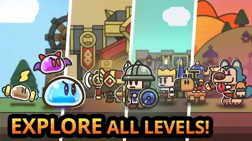 Legend Of Slime: Idle RPG War 스크린샷 1