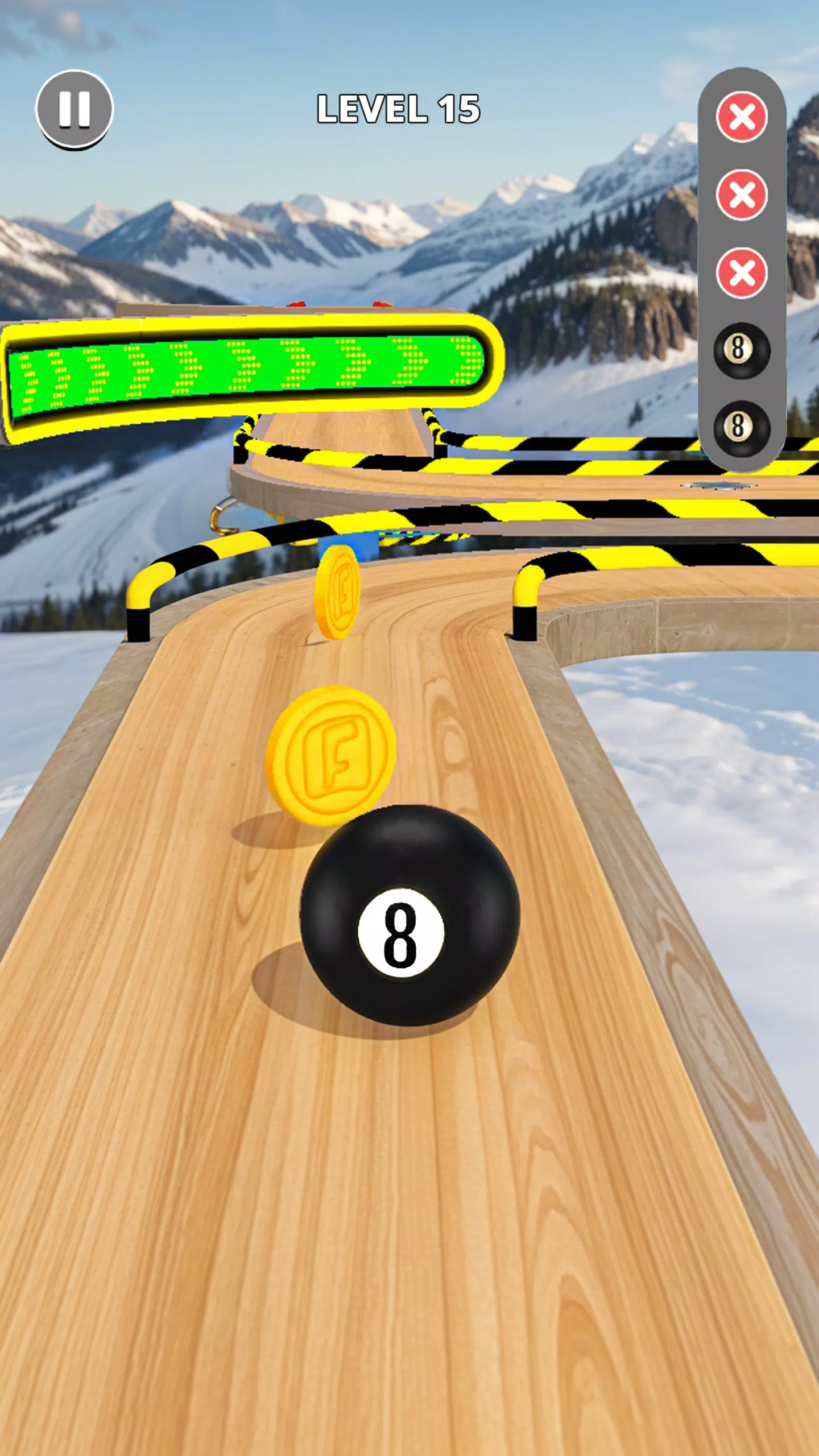 Sky Rolling Ball Screenshot 1