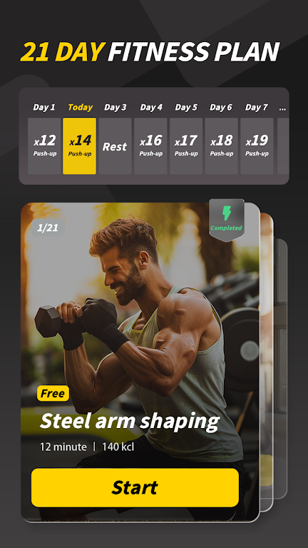 Muscle Monster Workout Planner Ảnh chụp màn hình 3