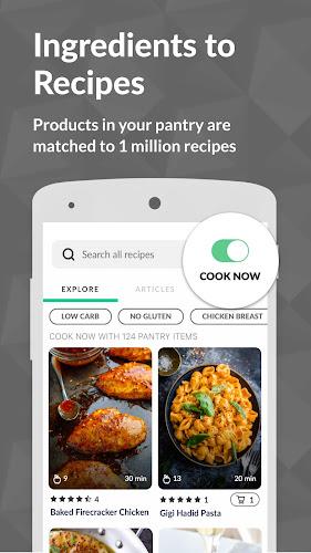 Cooklist: Pantry & Cooking App ภาพหน้าจอ 1