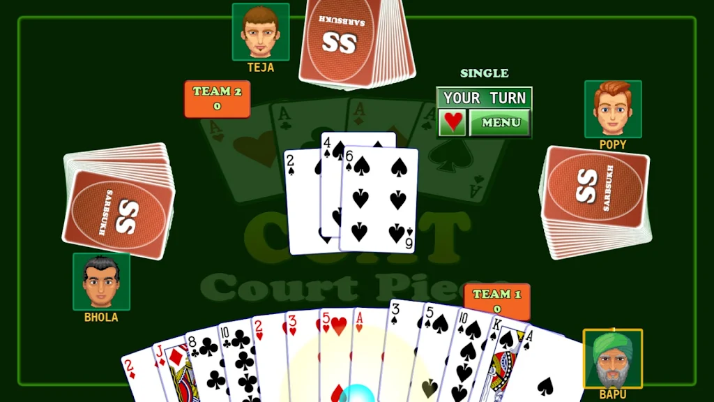 Card Game Coat : Court Piece স্ক্রিনশট 3