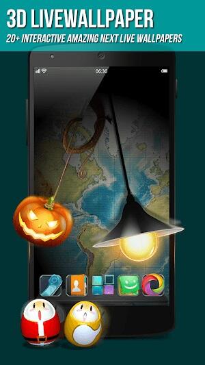 Next Launcher 3D Shell Zrzut ekranu 2