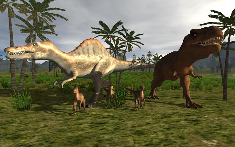 Spinosaurus simulator 2023 Schermafbeelding 2