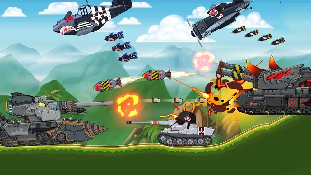 Tank Combat: War Battle স্ক্রিনশট 1