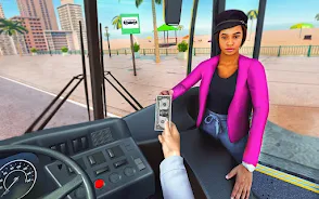 Bus Driving Sim- 3D Bus Games Zrzut ekranu 0