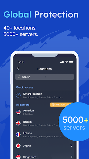 Sonics VPN - Fast VPN proxy Скриншот 3