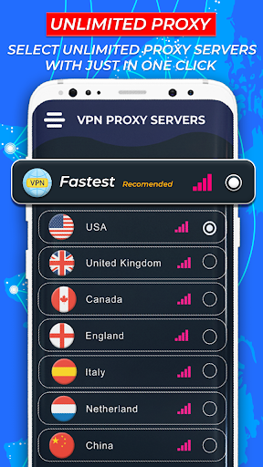 Schermata Smart VPN : Super VPN Master 1