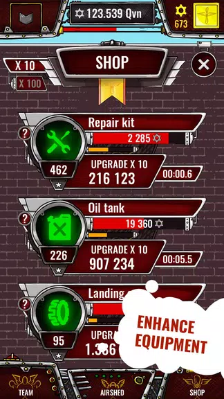 Aviator - idle clicker game Tangkapan skrin 2