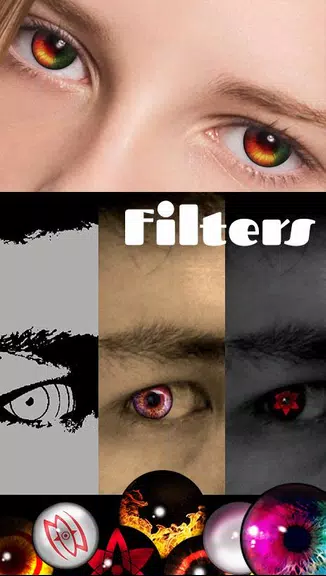 Sharingan - Eye And Hair Color Schermafbeelding 0