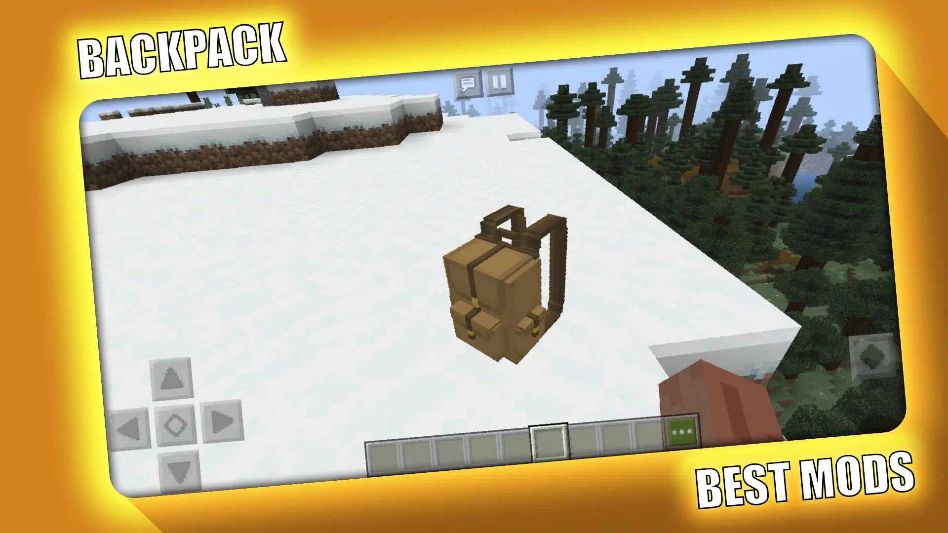 BackPack Mod for Minecraft PE Ekran Görüntüsü 0