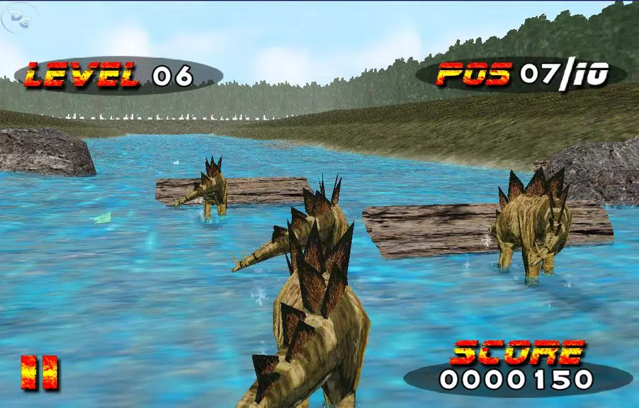 Jurassic Race ภาพหน้าจอ 1