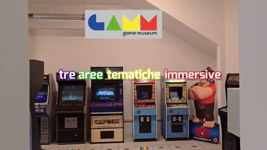 Gamm è il più grande museo di gioco in Italia dove puoi condividere i pezzi della storia del gioco