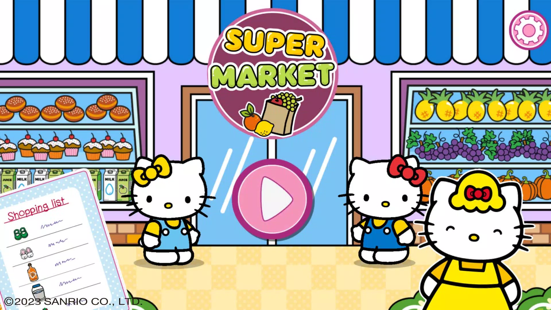 Hello Kitty: Kids Supermarket ဖန်သားပြင်ဓာတ်ပုံ 0