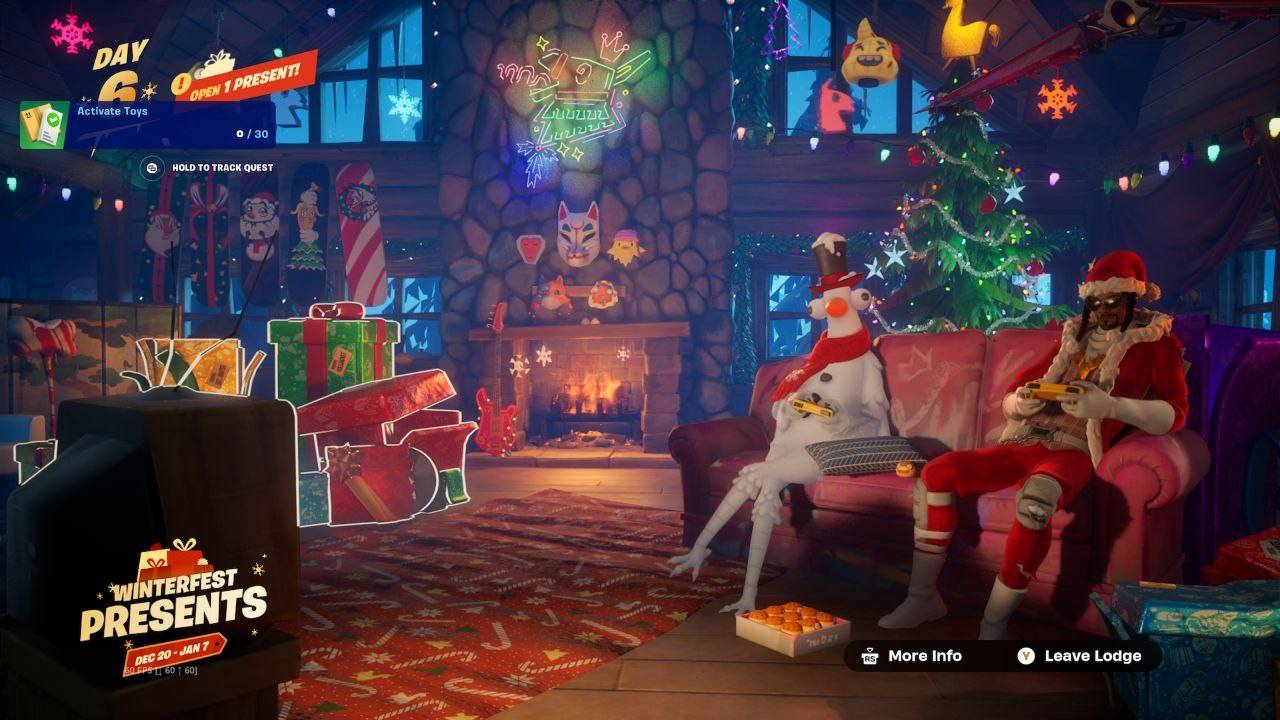 如何在 Fortnite 中免费领取 Santa Dogg 服装