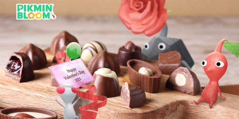 Pikmin Bloom, Valentine \ 'nin çok sayıda çikolata ile gündüz etkinliklerini başlattı