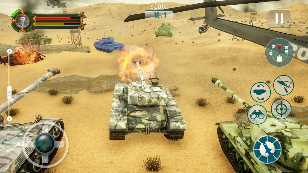 Army Tank Games Offline 3d স্ক্রিনশট 0