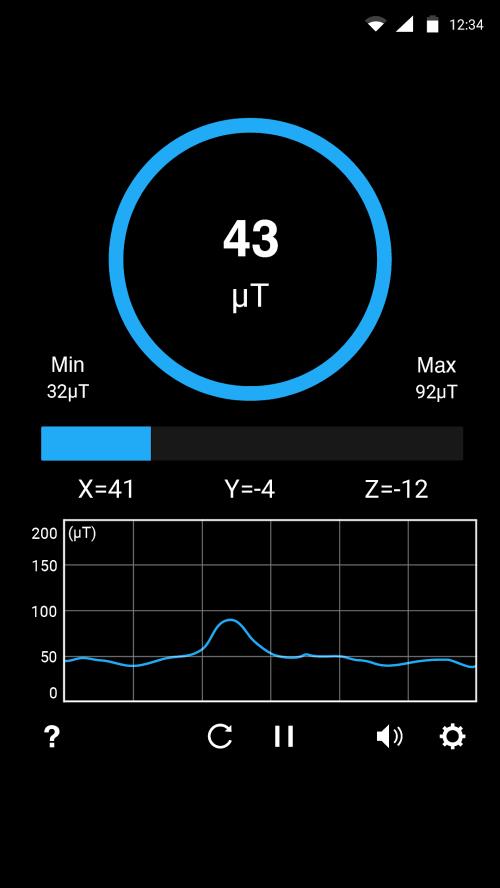 Metals Detector: EMF detector Screenshot 0