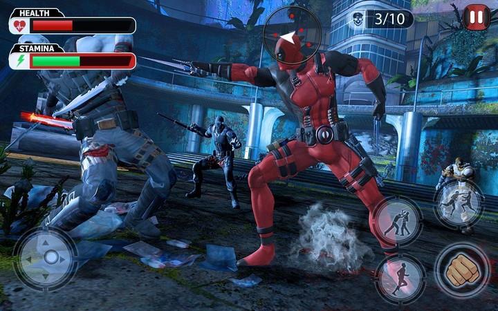 SuperHero Fighting Game:Taken7 Captura de tela 1