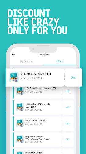 BAEMIN - Food delivery app Captura de pantalla 0