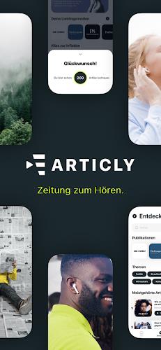 ARTICLY - Zeitung zum Hören應用截圖第0張