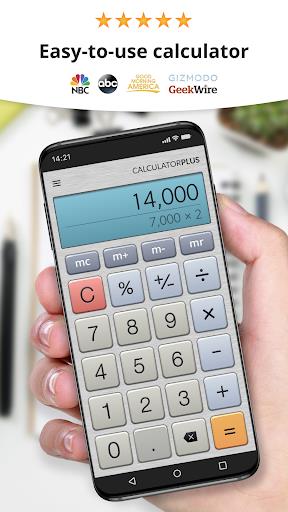 Calculator Plus with History Screenshot 1