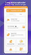 WhatSaga: Long WhatsApp Status スクリーンショット 0