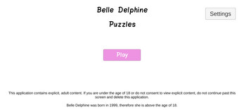 Belle Delphine Puzzles ဖန်သားပြင်ဓာတ်ပုံ 0