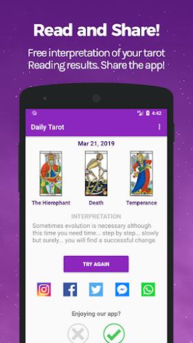 Tarot - Daily Tarot Reading Zrzut ekranu 3