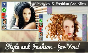 Hairstyles & Fashion for Girls Скриншот 2