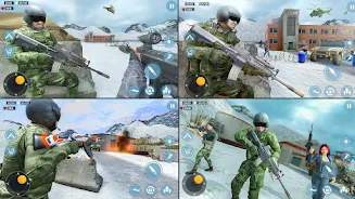 Modern Commando 3D: Army Games Tangkapan skrin 1