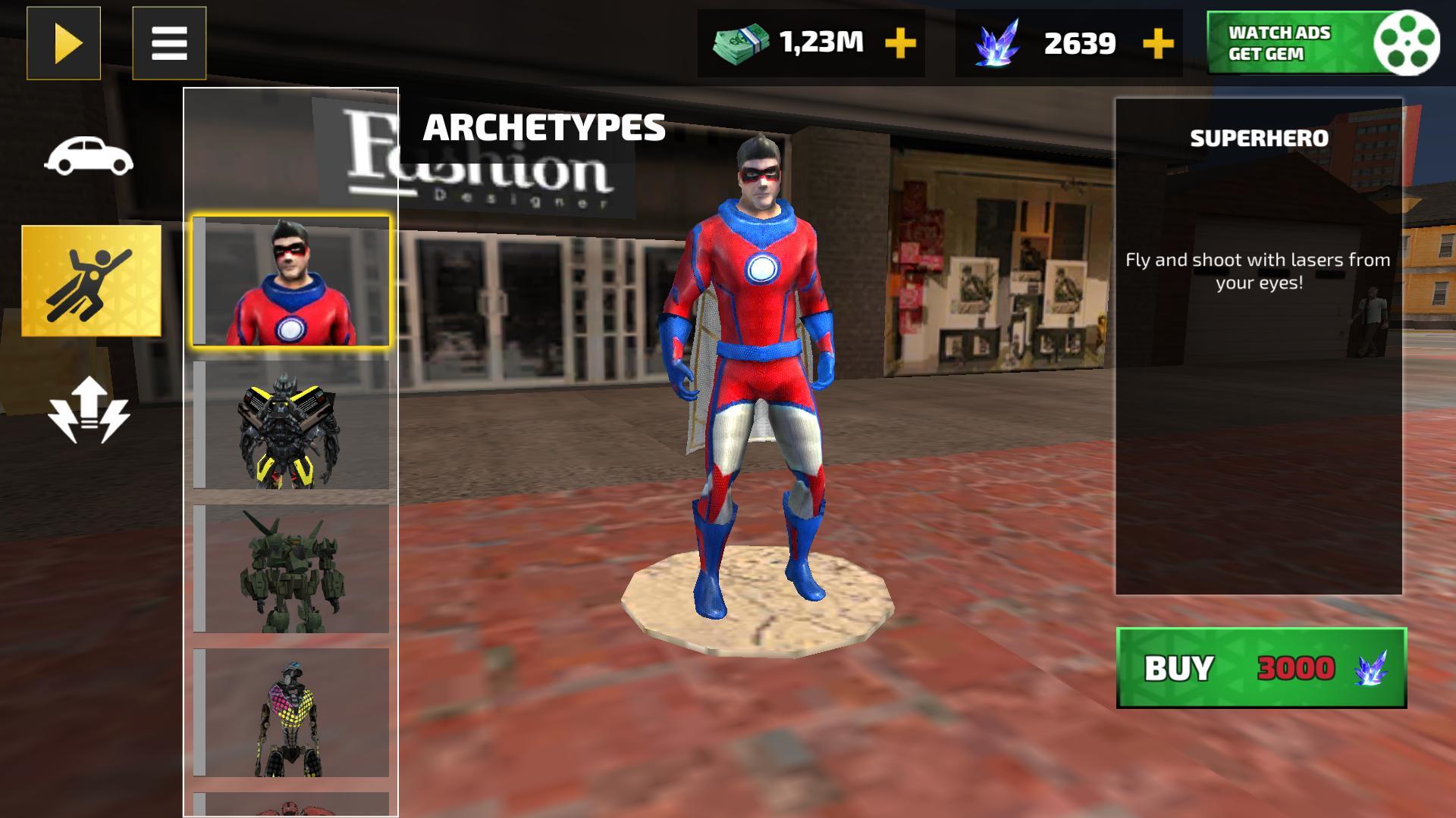 Rope Hero: Vice Town Captura de tela 2