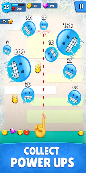 Schermata Emoji Ball Blast: Shooter Game 0