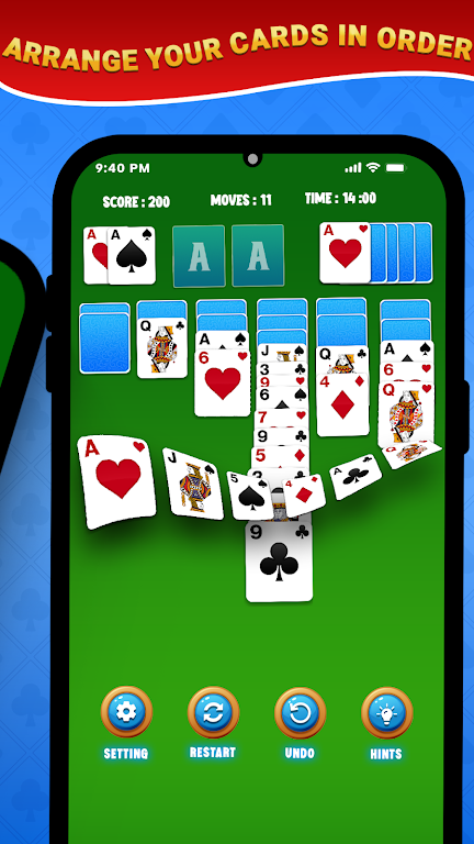 Royal Solitaire Card Game ဖန်သားပြင်ဓာတ်ပုံ 2