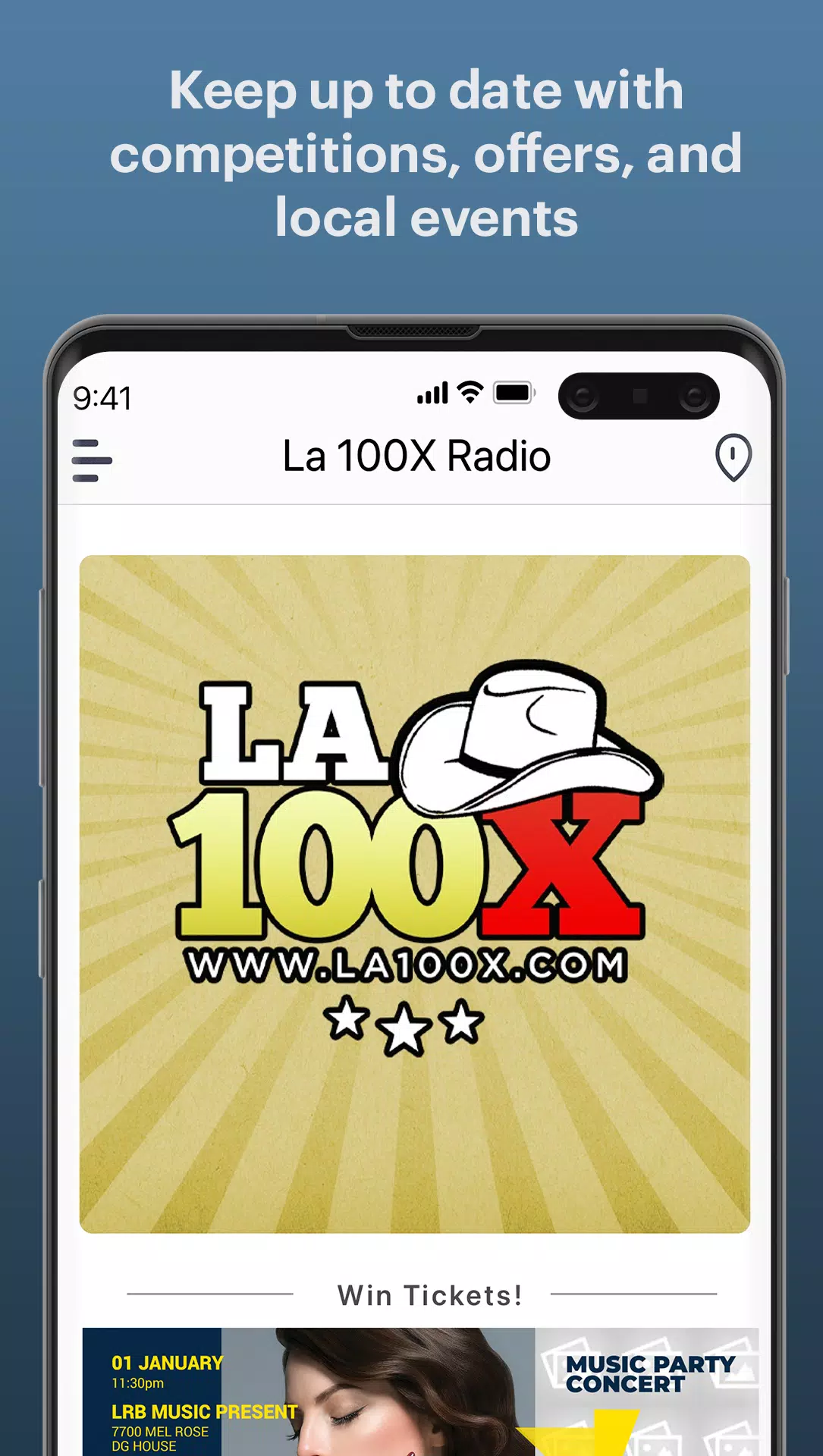 La 100X Radio应用截图第0张