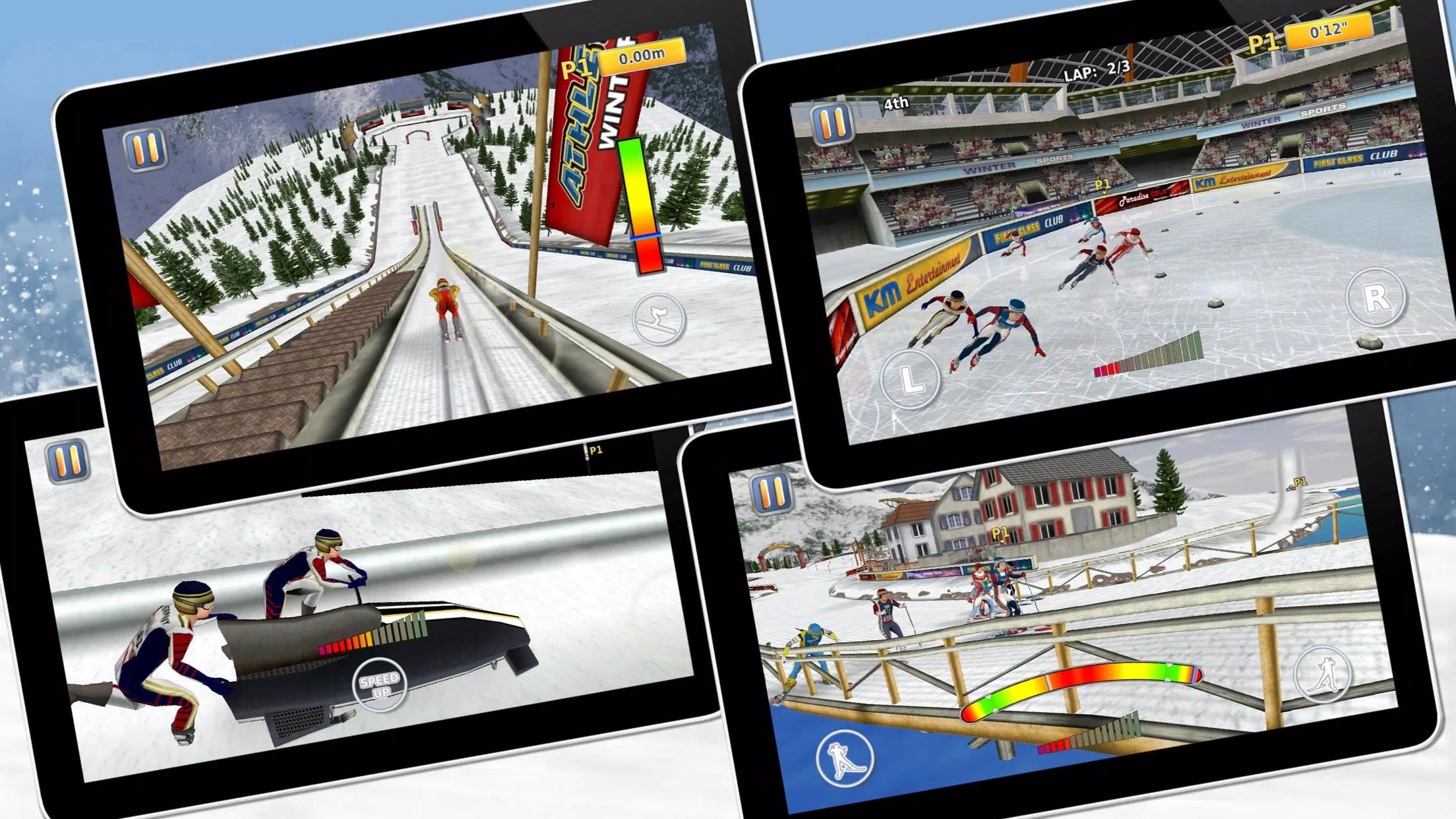 Athletics 2: Winter Sports Captura de tela 1