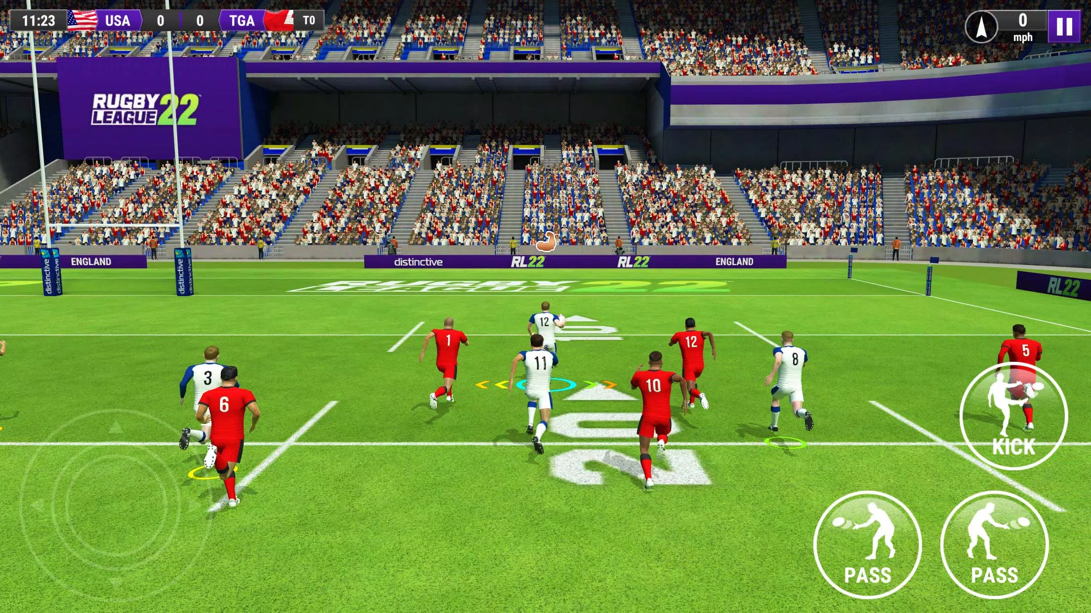 Rugby League 22 Captura de tela 0