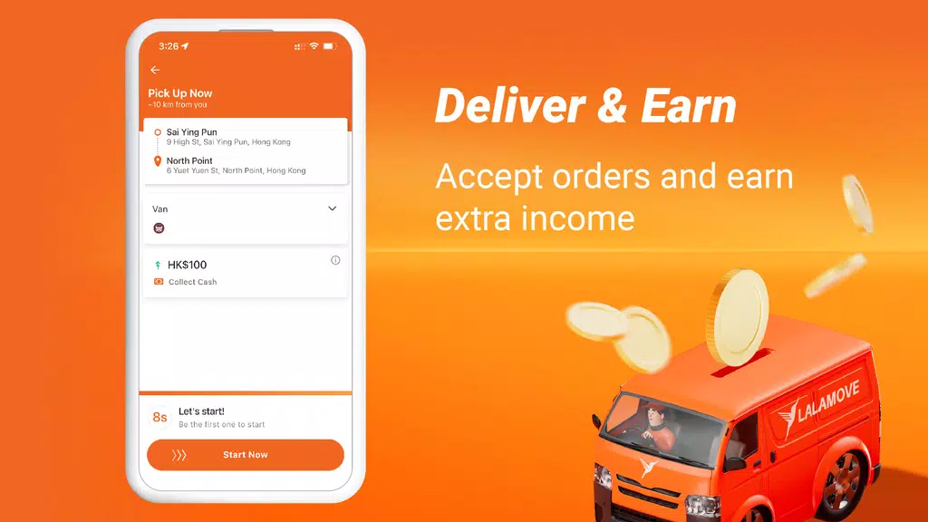 Lalamove Driver - Drive & Earn Schermafbeelding 2