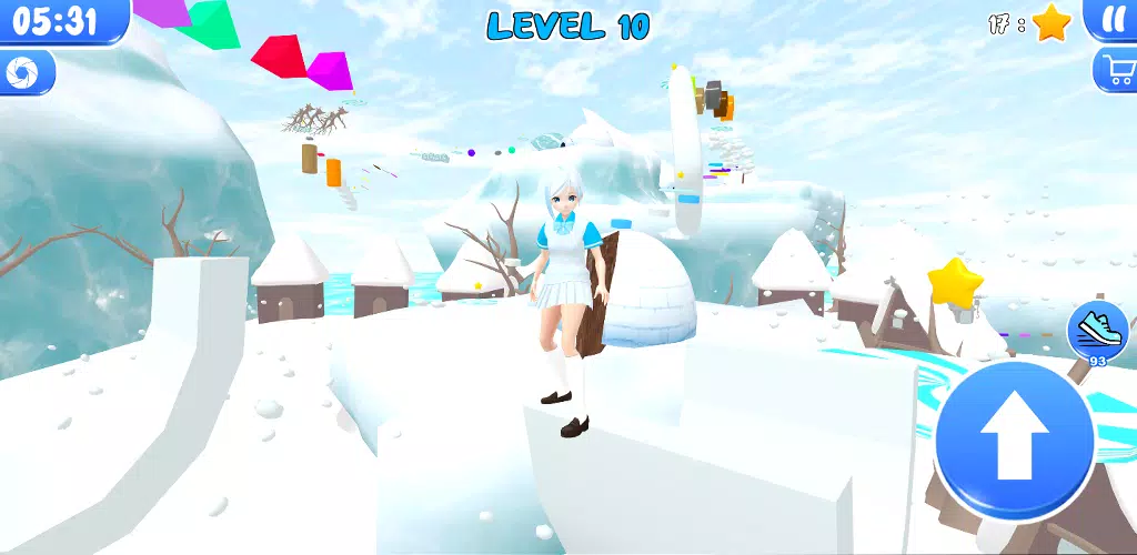 Props Winter Ice Snow Obby ဖန်သားပြင်ဓာတ်ပုံ 3