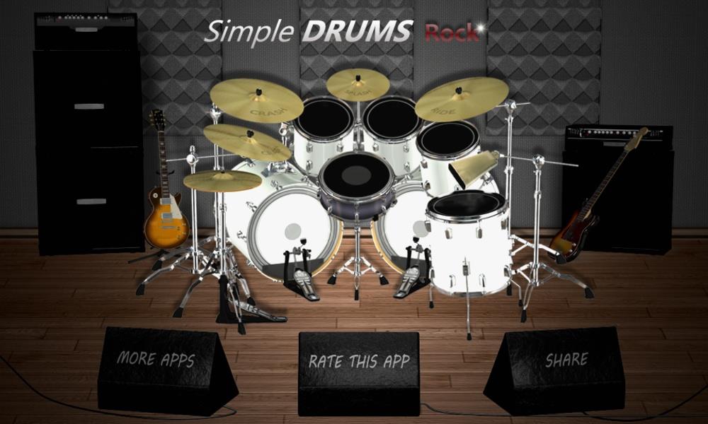 Simple Drums Rock ဖန်သားပြင်ဓာတ်ပုံ 0