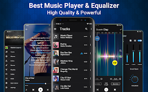 Music Player-Bass Audio Player ဖန်သားပြင်ဓာတ်ပုံ 0