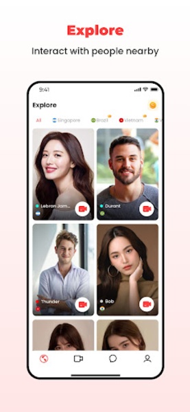 WeLive - Video Chat&Meet Ảnh chụp màn hình 2