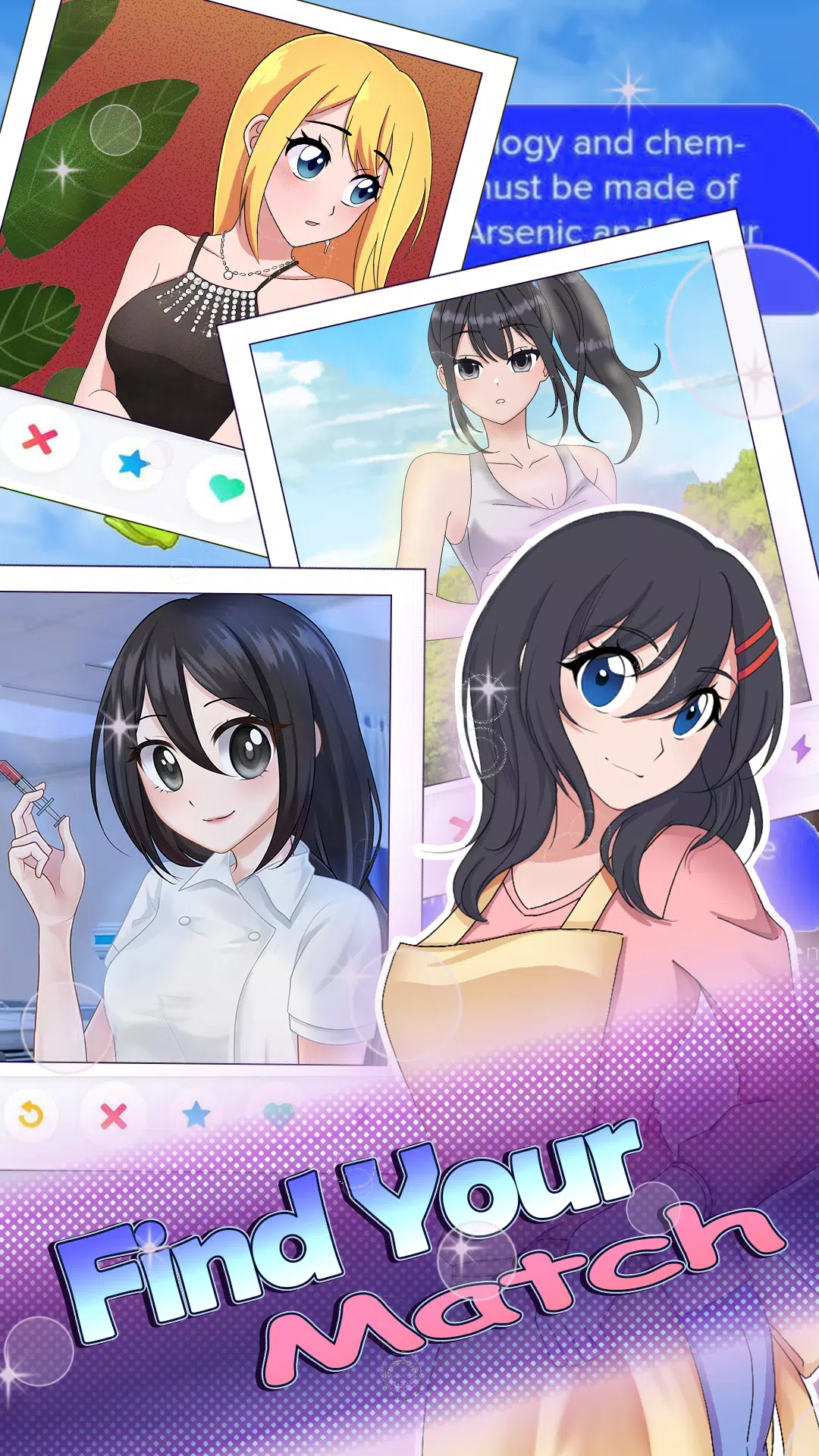 HaremKing - Waifu Dating Sim スクリーンショット 3