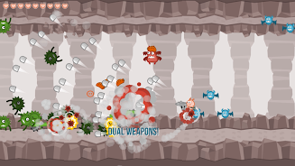 Cave Blast: Jetpack Shooter ဖန်သားပြင်ဓာတ်ပုံ 1